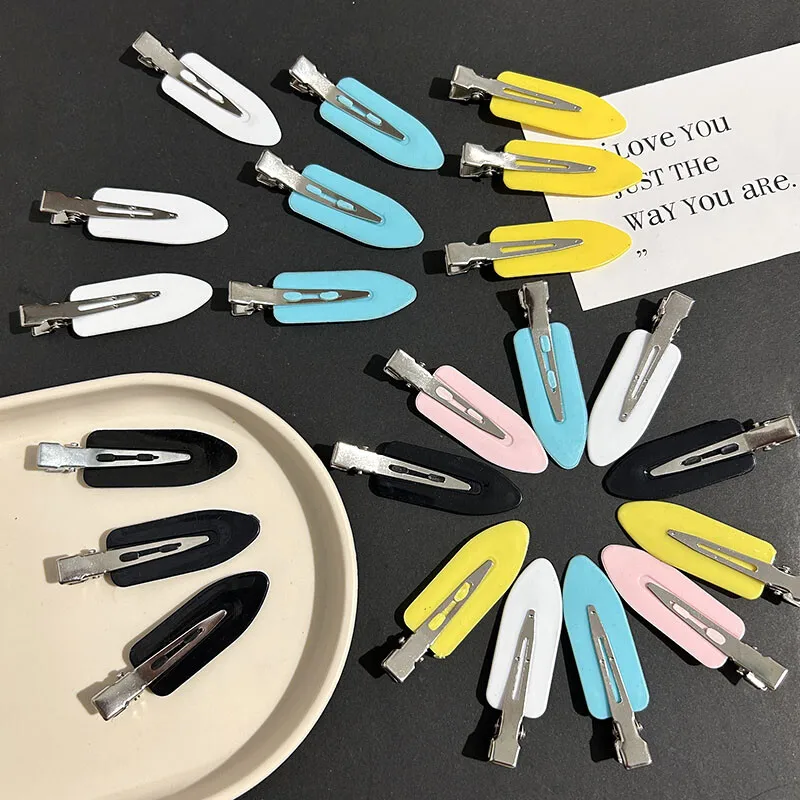 

6 шт./компл., простые бесшовные заколки для укладки, женские корейские заколки с морковью и геометрическим рисунком, боковые заколки для волос, аксессуары для волос для девочек, головные уборы