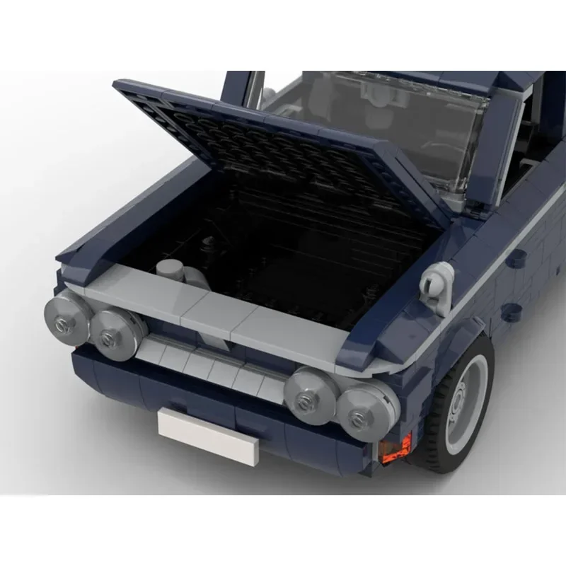 MOC-68791 صغيرة كلاسيكية سيارة رياضية سباق بنة نموذج 1189 أجزاء MOC الإبداعية بنين الأطفال عيد ميلاد بناء لعبة