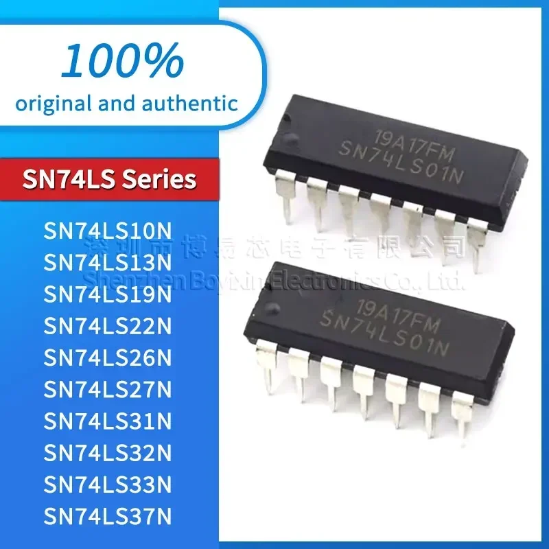 SN74LS10N SN74LS13N SN74LS19N SN74LS22N SN74LS26N SN74LS27N SN74LS31N SN74LS32N SN74LS33N SN74LS37N plastic casing