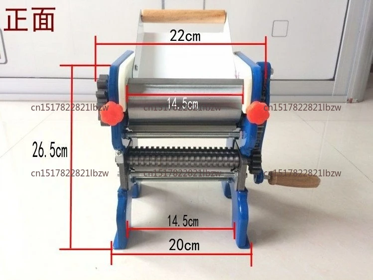 150-2/150 -4 Commercial hand-crank noodle machine, noodle mill thickened cast iron steel plate