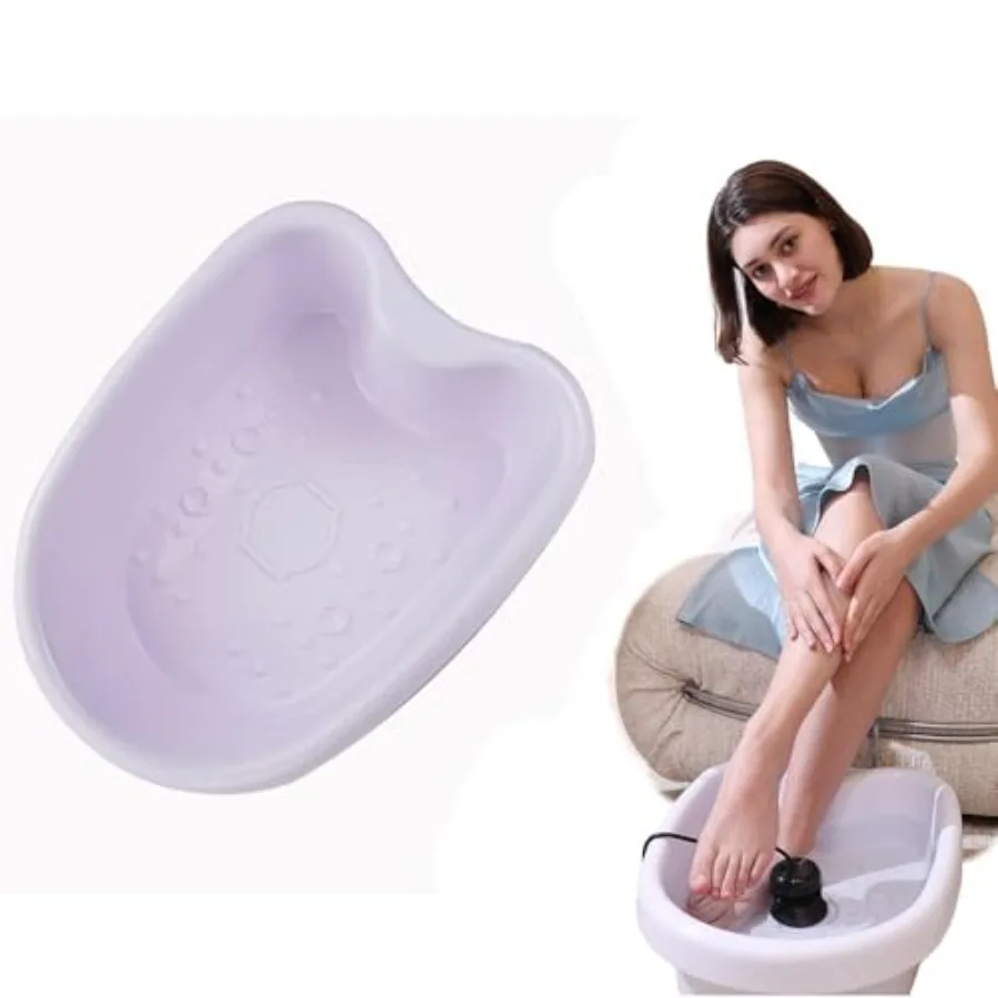 

Professional Ionic Foot Bath Basin Tub Perfect for Birthday for All Detox Foot Soak Machines Heavy Duty TubFeet Massage Tube fo