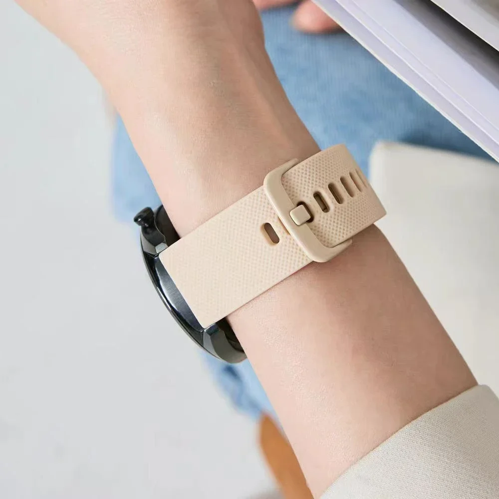 Модный ремешок с силиконовой петлей для Samsung Band Galaxy Watch 7 FE 5 Pro 4 6 classic 44 мм 40 мм спортивный браслет correa Galaxy Watch 7