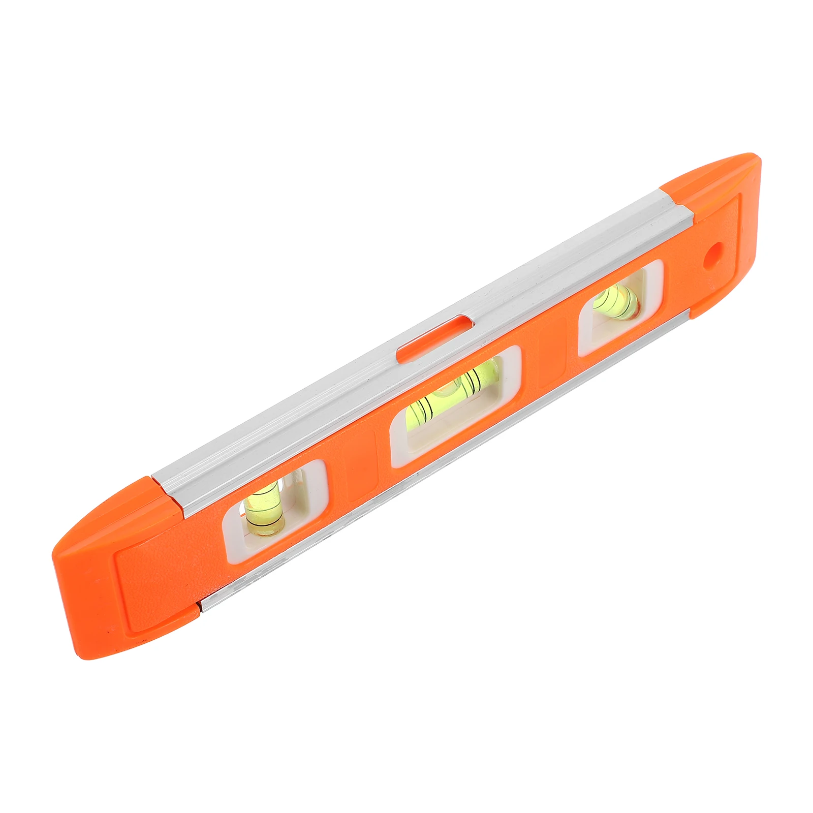 1pcs Multifunctional Aluminum Alloy Level 45° 90° 180° High Precision Bubble Spirit Horizontal Measuring Ruler Compact Mini