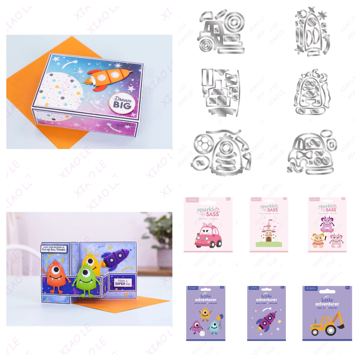 

New Fairyland Dream Castle Metal Cutting Dies for DIY Scrapbooking Crafts Dies Cut Stencils Maker Photo Album Template Handmade