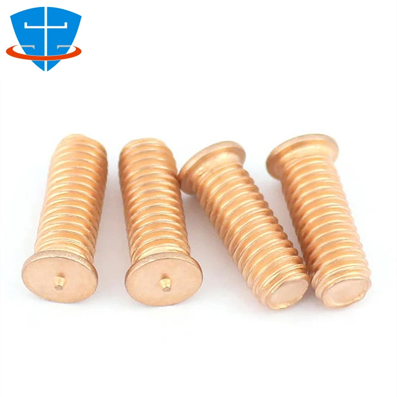 100PCS Spot Welding Screw M3 M4 M5 M6 M8 M10 Aluminum Copper Stainless Steel Solder Point Bolt Weld Stud For Capacitor Discharge