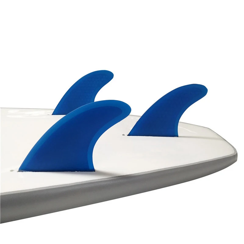 

Surf Fins Single Tabs, M/L Fin Honeycomb Fin, Surfboard Fin, Blue Color, Surf Fins, Surfboard Accessories