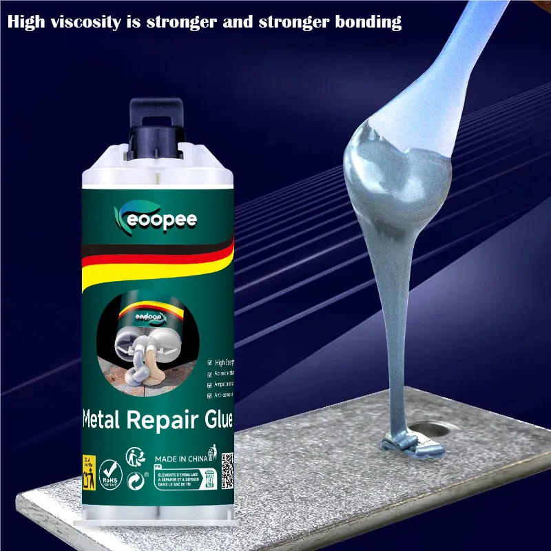 

AB Glue Cold Welding Metal Plastic Repair Adhesive Heat Resistant Industrial Sealant Quick-Curing Waterproof