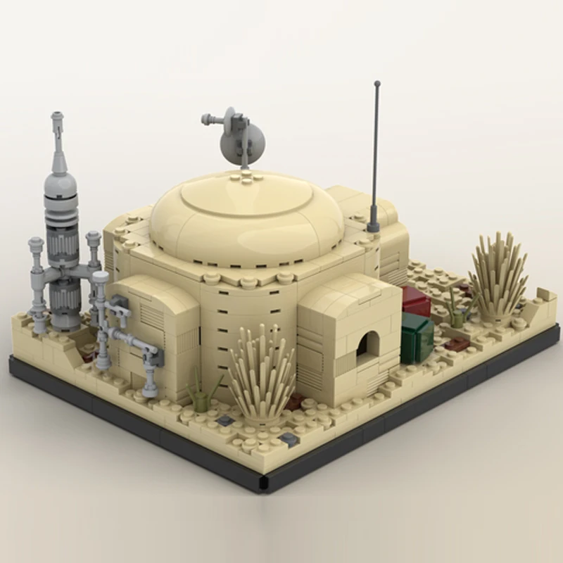 New Space series Owen Lars' Home on Tatooine MOC-50144 Architecture Toys Building Blocks Bricks Children Xmas Kid Gift