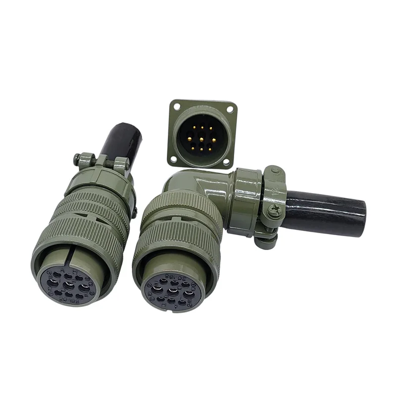 Circular Connectors 5015 MIL STD 20-18 20-27 20-29 MS3106 MS3108 Military Specification Connector MIL-C Plug&Socket MS3102