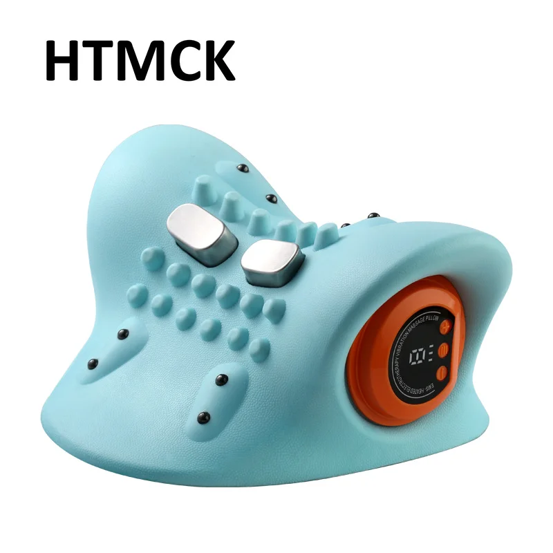 This HTMCK massage pillow fits neck, shoulder and back. Designed for daily home use, it offers comfortable massage experience