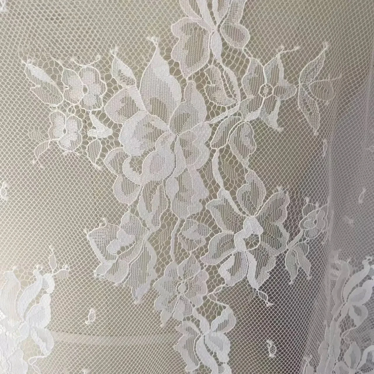 جديد جودة عالية شبكة زهرة قاعدة لينة الدانتيل فستان الزفاف ملابس الأطفال الستار فستان حقيبة نسيج الزخرفية الخياطة النسيج. #1