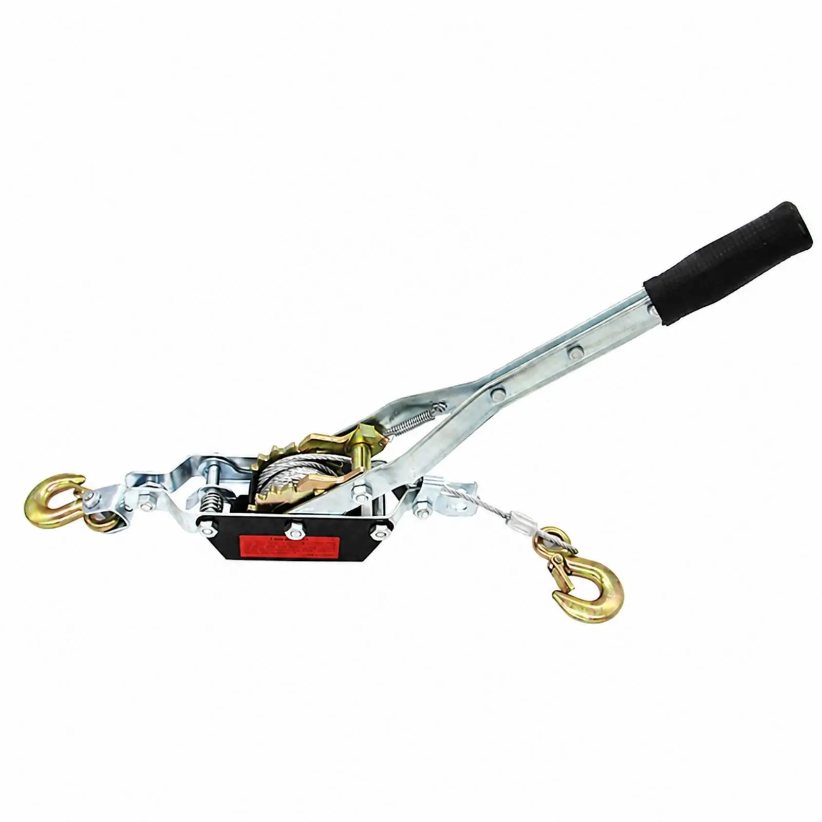 10 Pieces Manual Wire-Rope Tensioner Heavy-Duty Tensioner with Built-in Steel Wire Wire Puller Hand Puller with Two Hooks for