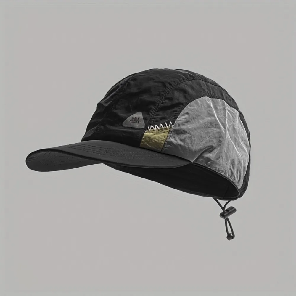 

Japanese Color Matching Baseball Cap Flat-brimmed Summer Thin Quick-drying Hat Casual Breathable Sun Protection Caps Hiking Hats