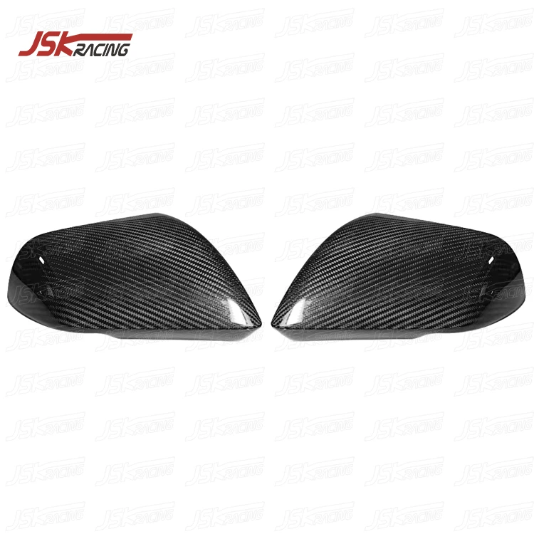 Dry Carbon Fiber Side Mirror Cover for 2024 Ford Mustang Dark Horse