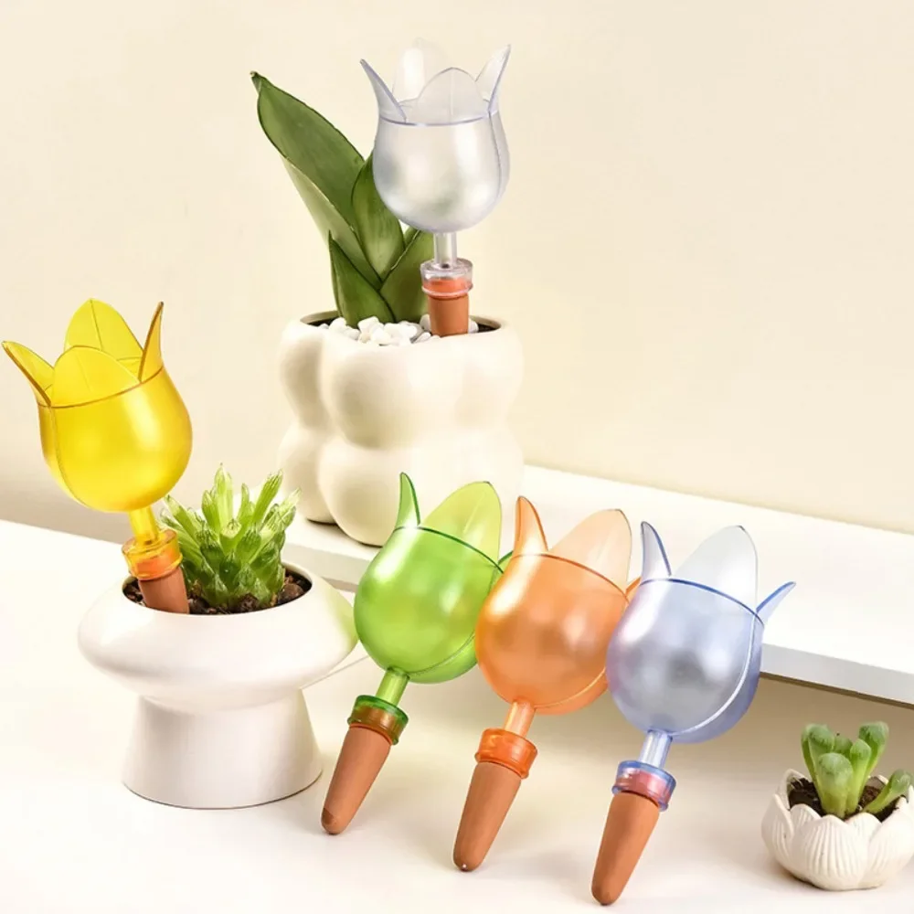 5-Color 180ML Flower Self-Watering Plant Drip Irrigation System Automatic Watering Bulbs Garden Plants Watering Balls Device