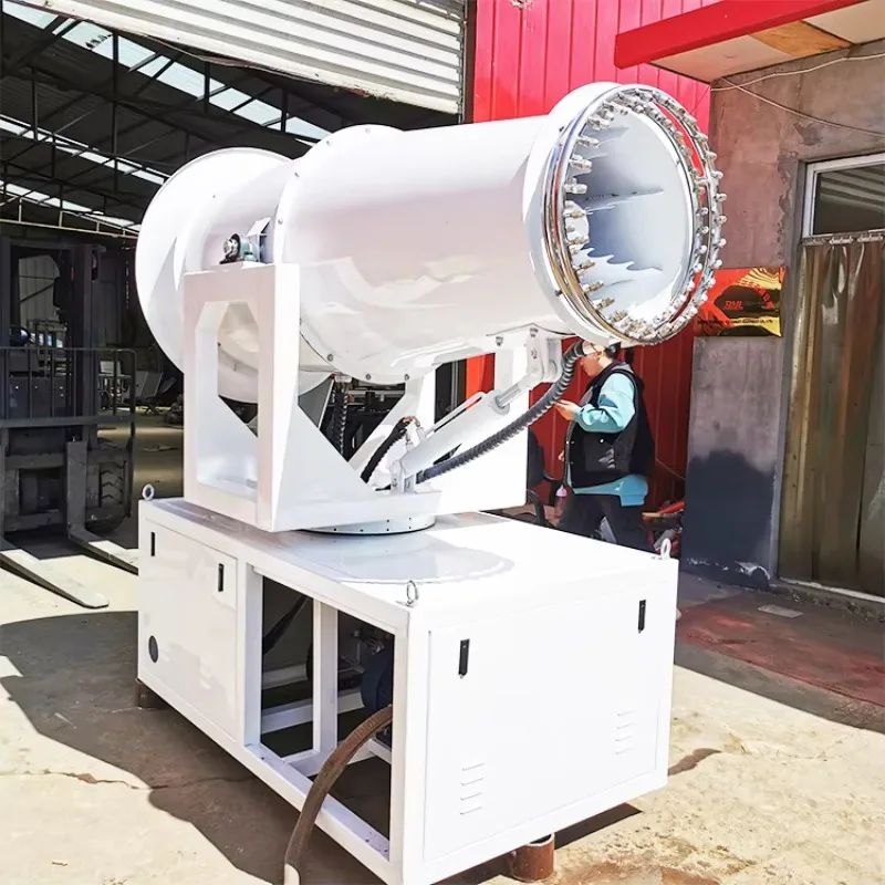 Hot Sale CE Certified Mobile Cooling Fog Cannon 30-120 Meters High Quality Fog Cannon Machine