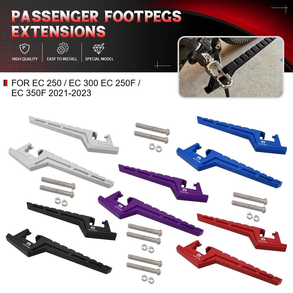 For Gas Gas EC 250 / EC 300 EC 250F / EC 350F 2021-2023 Motorcycle Accessories Rear Foot Brake Pedal Extension Peg Footrest