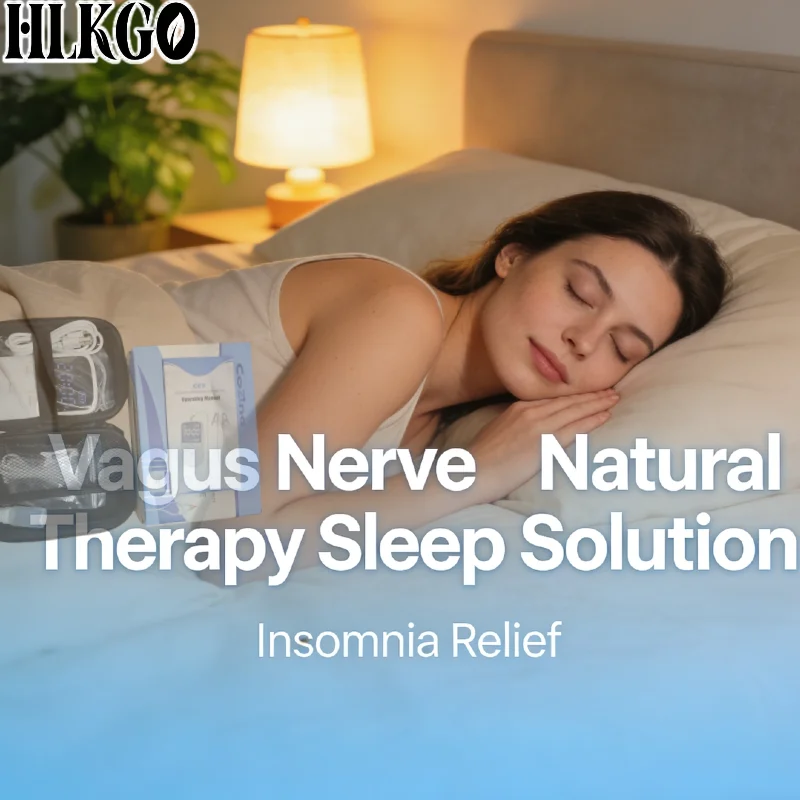 

Портативный стимулятор вагусного нерва клинического класса, технология микротоков CES для поддержания сна, снятия бессонницы и тревожности, для домашнего использования