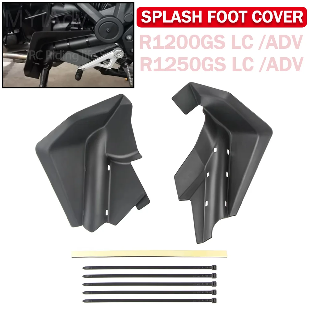 

For BMW R1200GS R1250GS LC ADV Adventure 2013-2023 Motorcycle Splash Foot Protector Guard Rear Brake Lever Pedal Shifter Cover