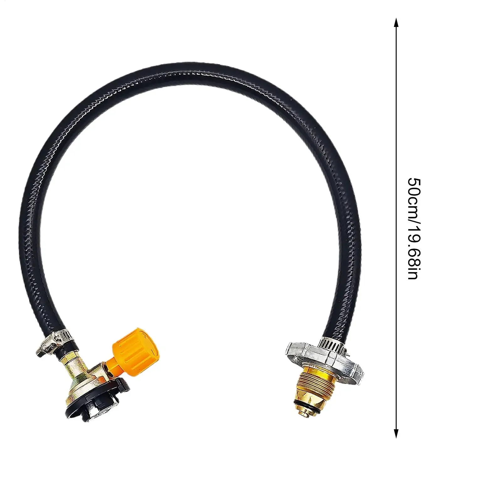 Propane Refill Adapter with Valve Propane Tank Refill Adapter Hose High Pressure Connector Extension for Grill Transfer - view 6