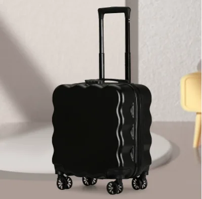 حقيبة أمتعة جديدة بمقبض صامت، حقيبة محمولة كرتونية صغيرة ذات مظهر عالٍ، حقيبة حمل مشهورة على الإنترنت #4