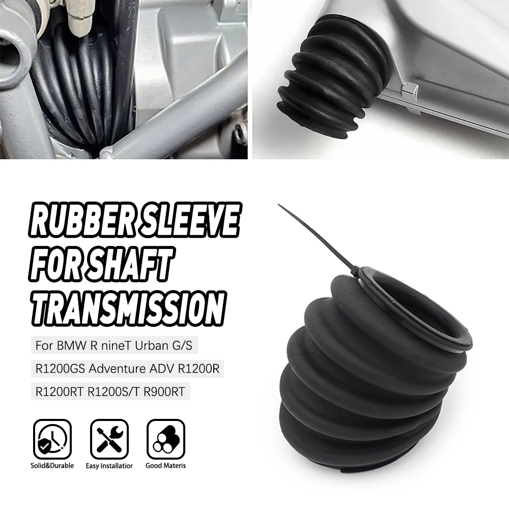 

Motorcycle Transmission Shaft Rubber Sleeve Boot Driv Rubber Cover For BMW R1200GS R RT S ST R900RT R nineT HP2