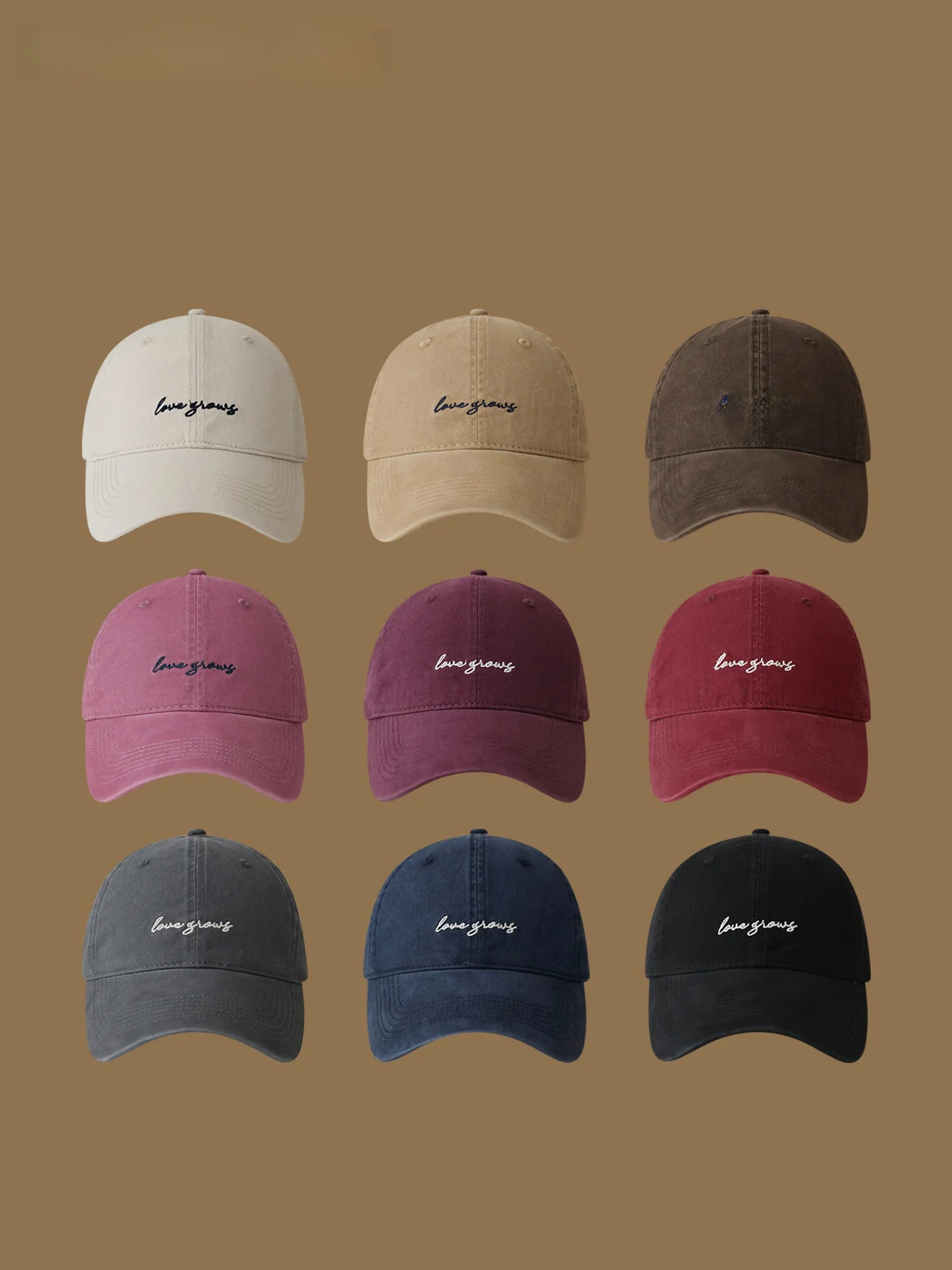 monstar-large-brim-baseball-cap-adjustable-round-face-slim-soft-top-duckbill-hat-for-all-faces-cotton-breathable-all-seasons