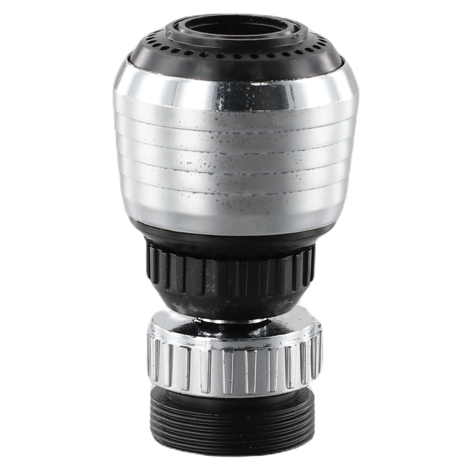 Küchenarmatur-Belüfter, 360-Grad-Drehung, Bubbler, wassersparender Wasserhahn-Adapter, Belüfter, Wasserhahn-Düse, Duschkopf, Badzubehör