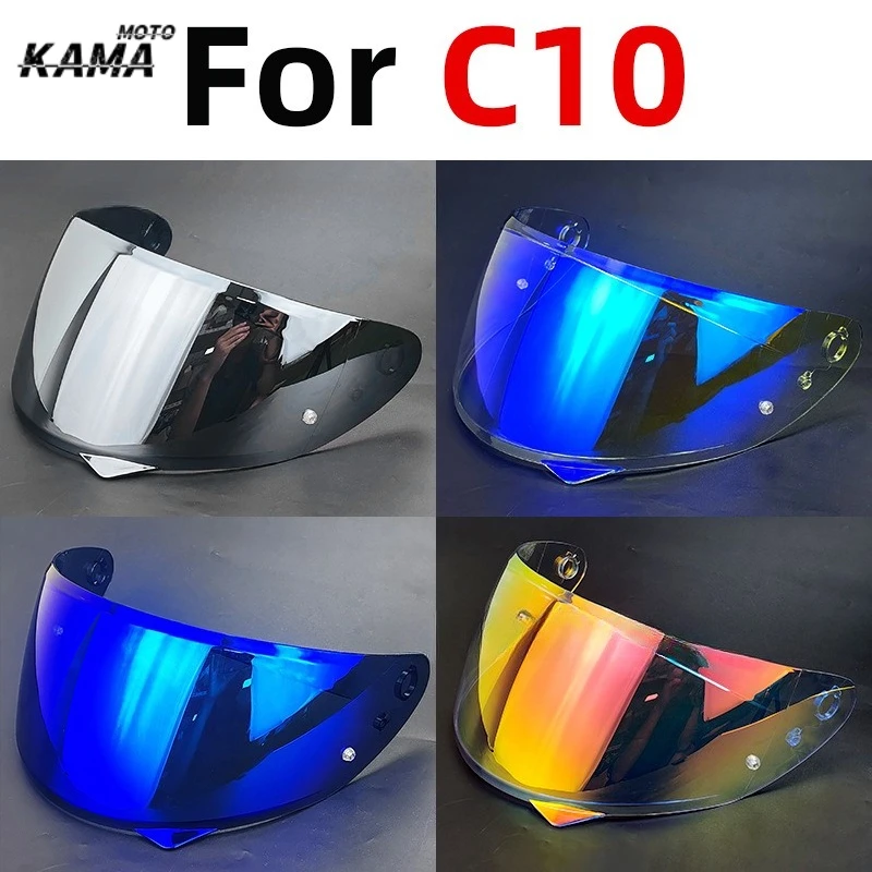 

Визор для шлема C10 HJC C10 HJ34P: Защитный экран от солнца и пыли, линза с оптимальной четкостью