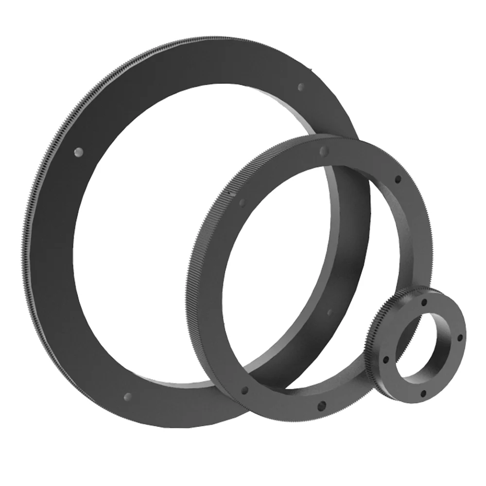 GUBOA IGS encoder sensing gear wheel cnc noncontact magnetic ring Module 0.4 / 0.5 standard reference mark