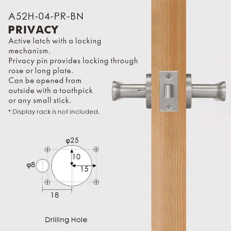 Nurlin Messing Plat Antiek Brons Mat Goud Zwart Binnendeur Hendel Passage Privacy Badkamer Slot Comfortabele Touch