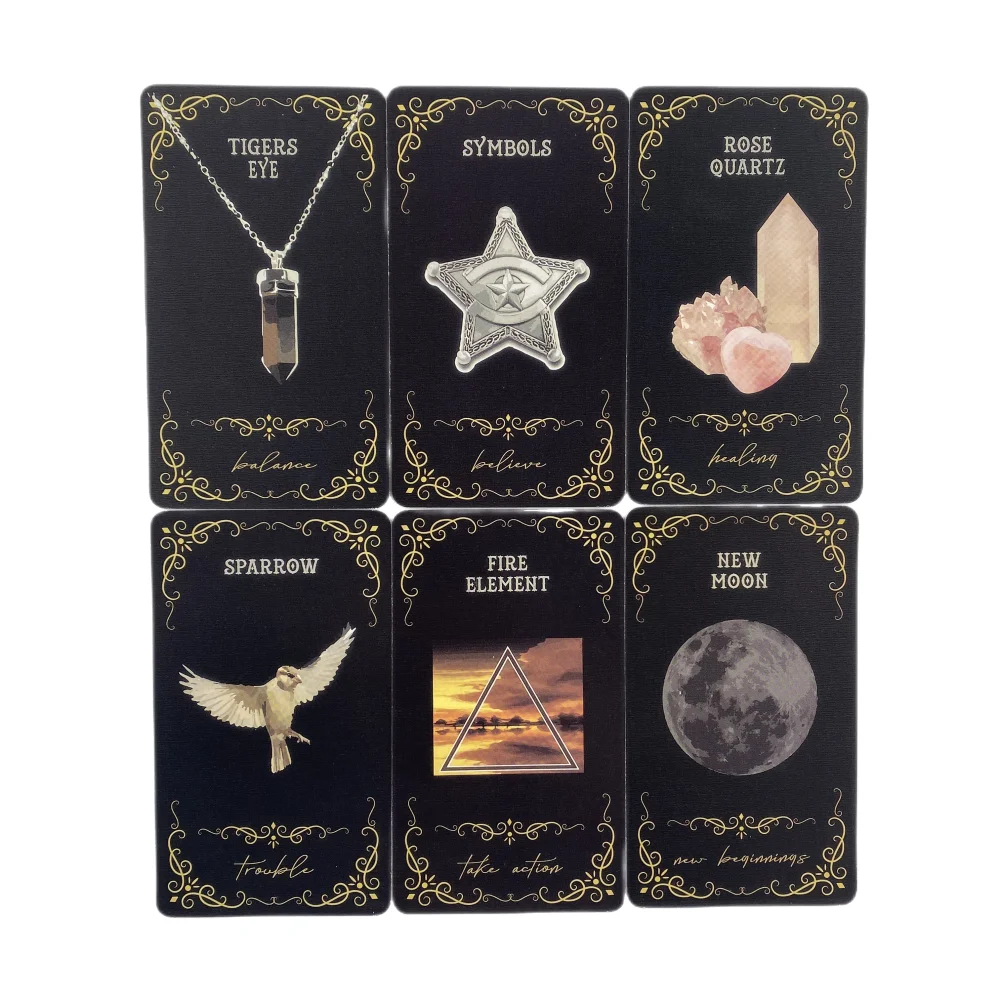 

Practical Magic Innen Witch Oracle Cards Divination Deck English Vision Edition Tarot Board Playing Game For Party