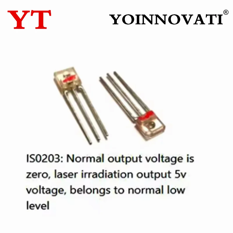 10-100 ピース/ロット IS0103 レーザー受信機チューブツーチューブ (非モデム) 通常の高/低レベル IS0103/IS0203 オプション
