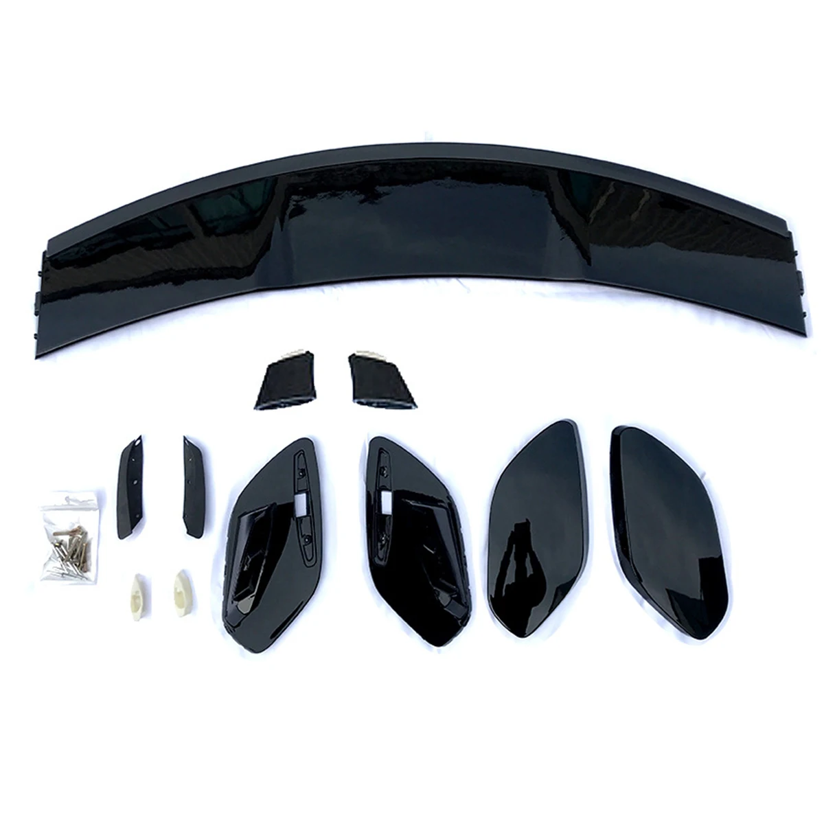 

Car Rear Roof Spoiler Wing For Mercedes-Benz GLA-Class X156 GLA45 GLA200 AMG 2013-2018 Car Rear Roof Trunk Spoiler Lip Trim
