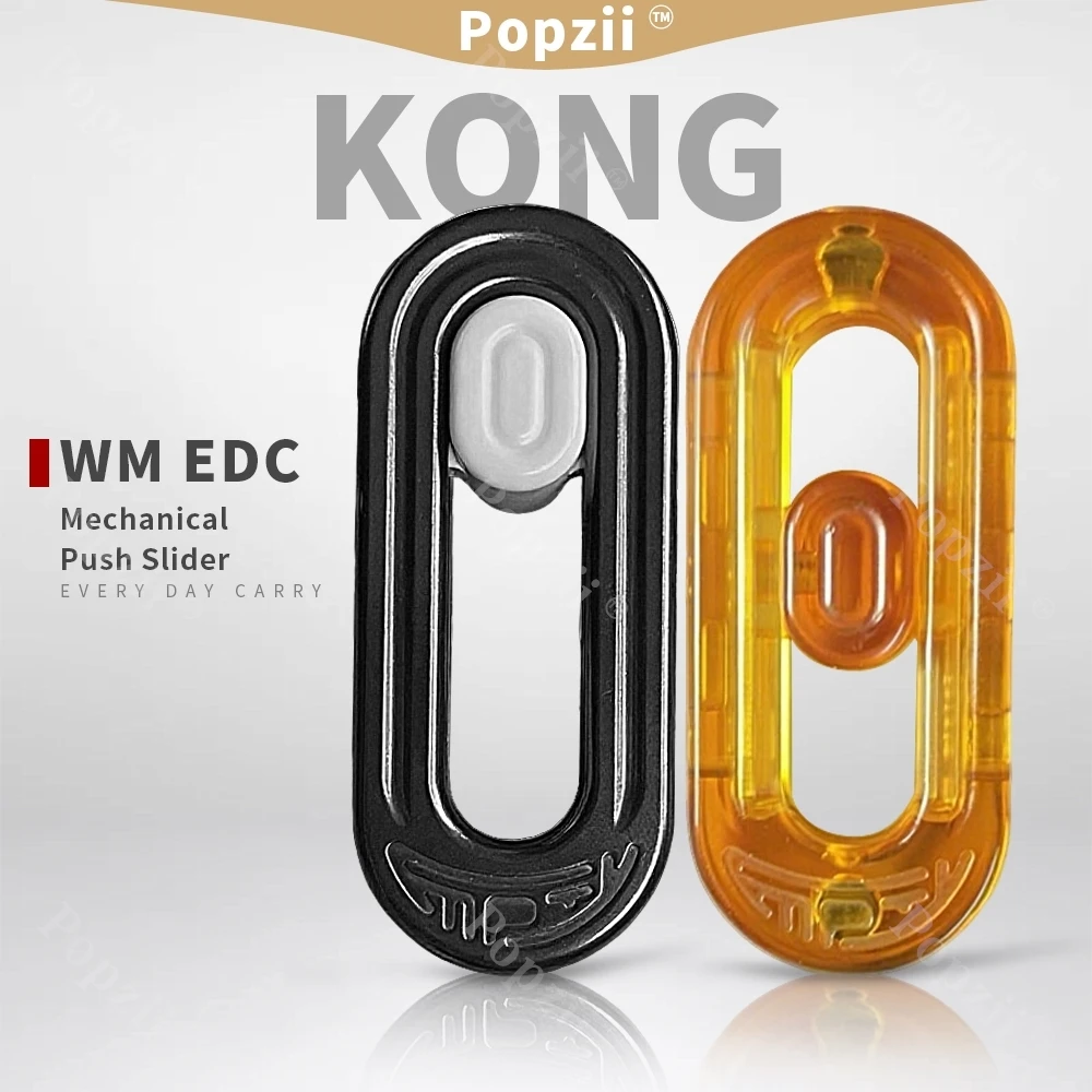 

WM EDC Mechanical Push Slider Clanking Sound Intensive Adult Sensory Toys Office Stress Relief Gadgets Anxiety Toys