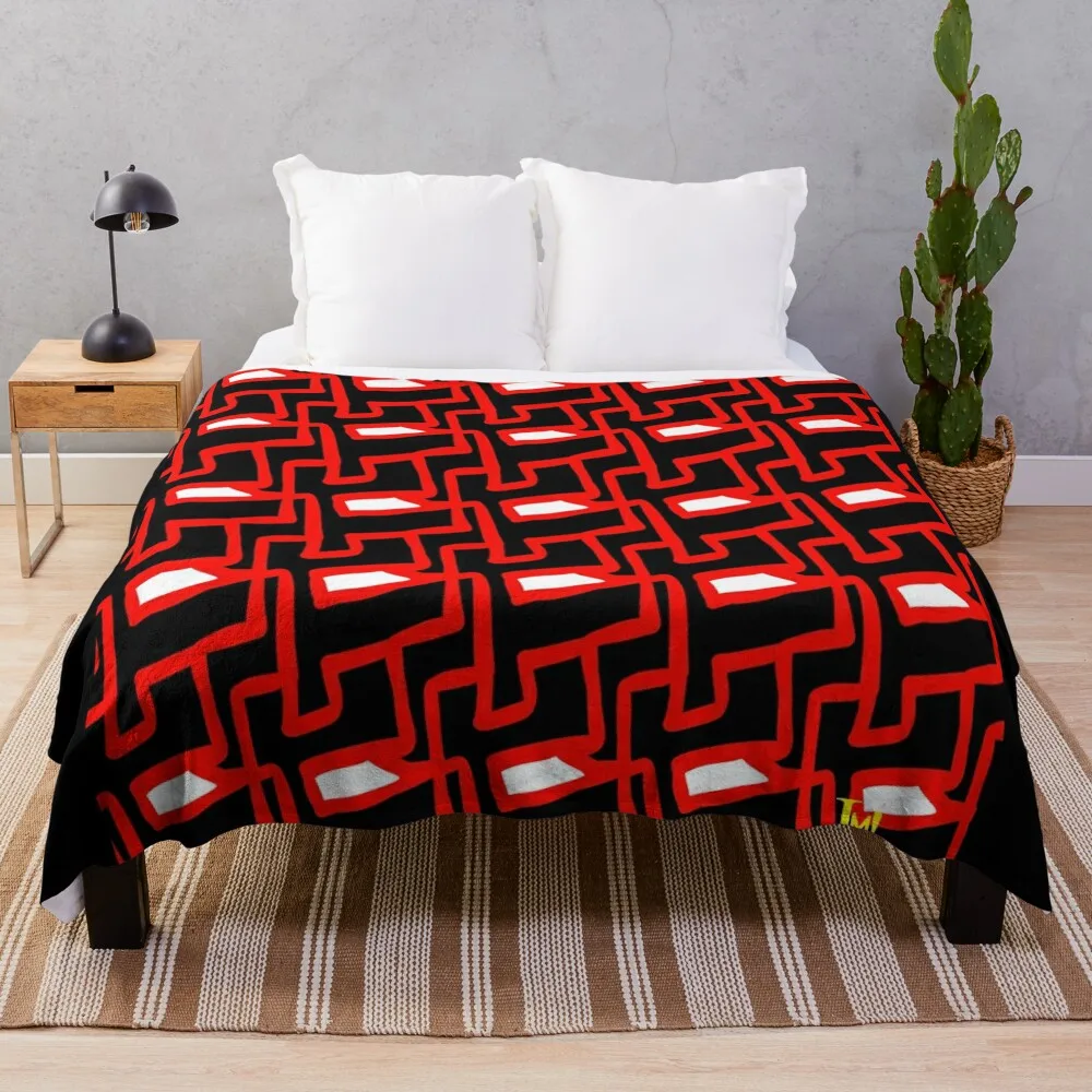 Cornuz-lm! Throw Blanket Flannels Decorative Sofa Blankets