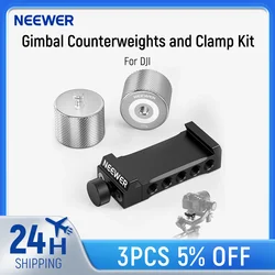 NEEWER Gimbal Counterweights and Clamp Kit For DJI Ronin RS4 Pro RS4 RS3 Pro RS3 RS2 RSC2 ZHIYUN Crane 2S 3S Weebill S