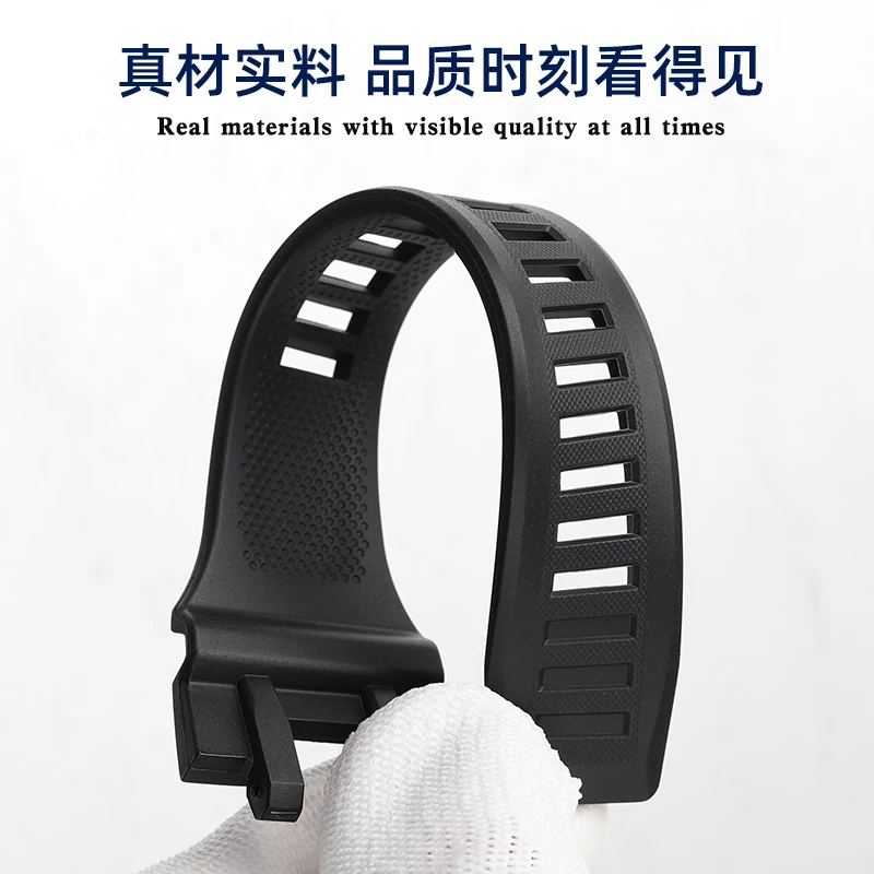 Dla Casio G-shock Series GBA-900 TPU Watchband Męska wodoodporna bransoletka sportowa GBA-900 Czarny pasek do zegarka