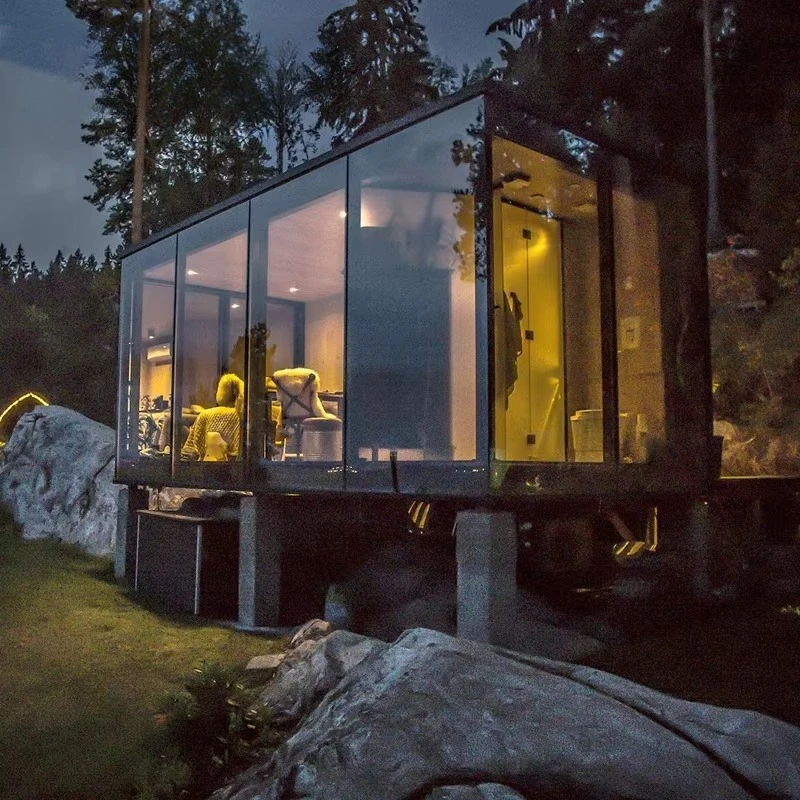 Modern Polygonal Aluminum Alloy Sunroom Corrosion Resistant Glass House For Backyard Garden Multi Purpose Use