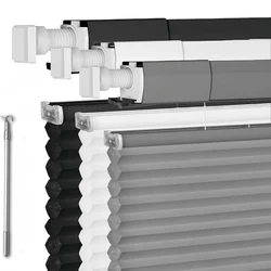 The Cheapest Price Best quality Punch-Free FromTop To Bottom Manual Spring Cordless Cellular Honeycomb Blinds ForHome Decoration