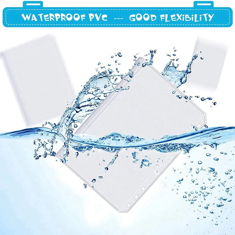 96 шт., карманы для бумаг с 6 отверстиями