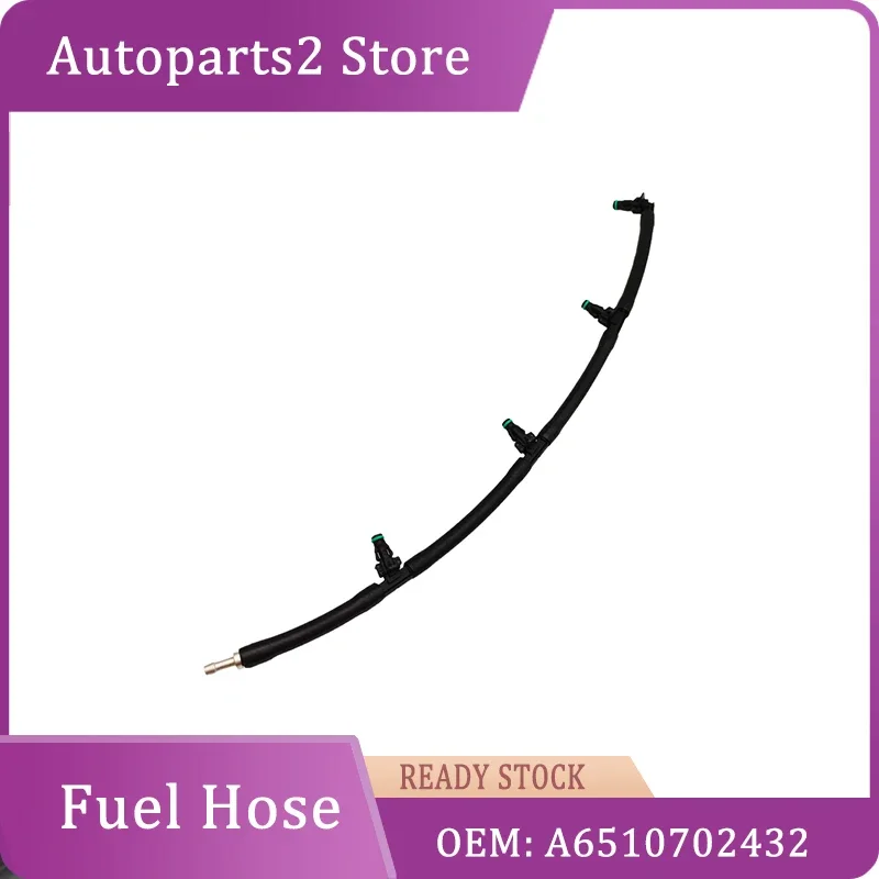 

A6510702432 A651 070 24 32 Fuel Return Injector Leak Off Pipe for Mercedes Benz Glk A E 6510702432 A651 070 24 32