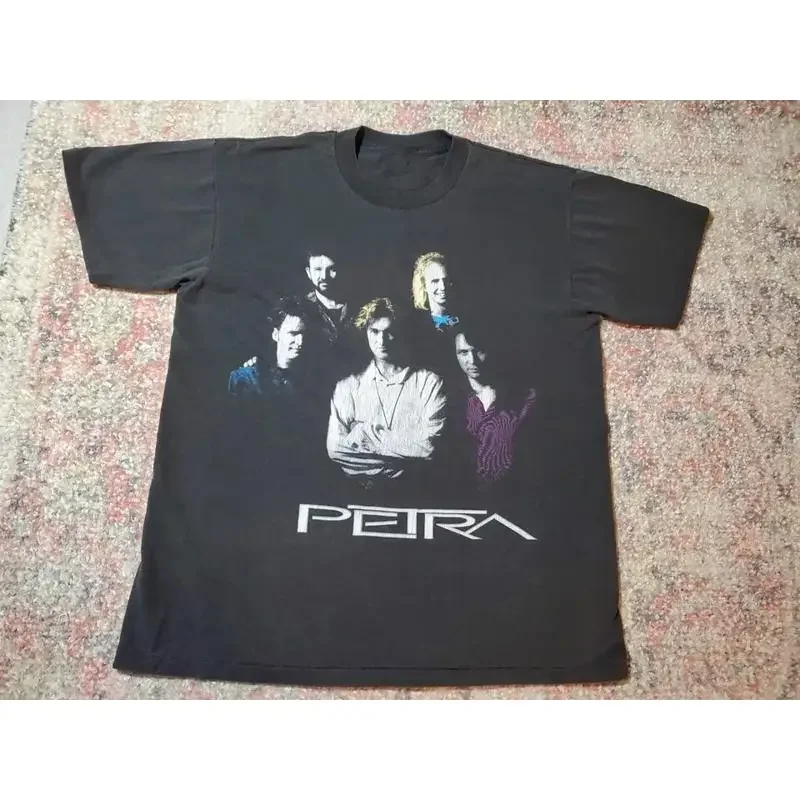 1993 Unseen Power World Tour Petra Band T Shirt Black S 5XL U033