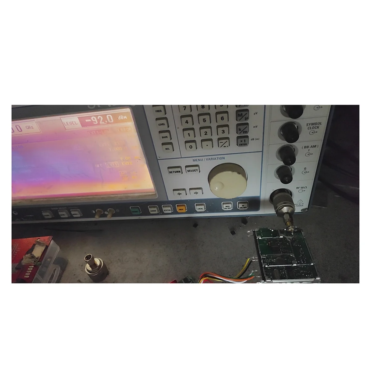 FPV 1.2G 1.3G VRX 12-канальный FPV видеоприемник с цифровым дисплеем -92 дБм для модели FPV Drone RC