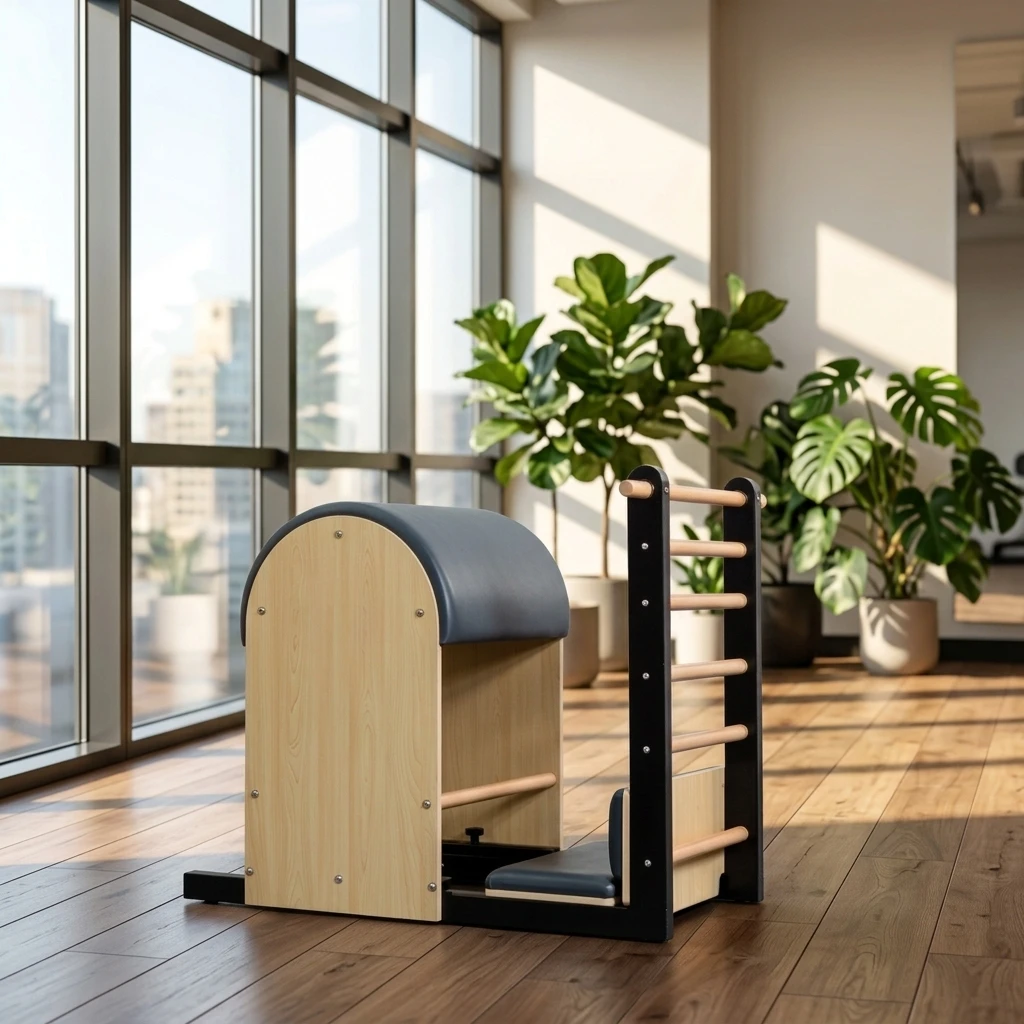 Durable Eco-Friendly Metal Pilates Ladder Barrel, Multifunctional Adjustable Fitness Training Equipment