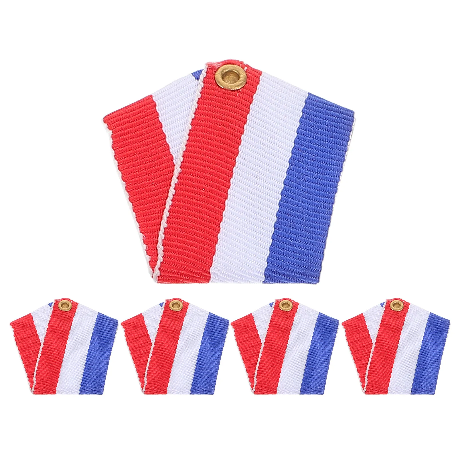 5Pcs Medal Brooch Pin Set Distinctive Design Longlasting Material Lapel Pin for Jacket Suit Coat Uniform Costume