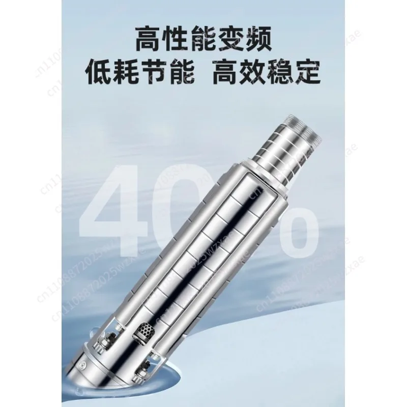 

High-efficiency stainless steel large-flow deep well pump, stainless steel for deep well mining corrosion resistance