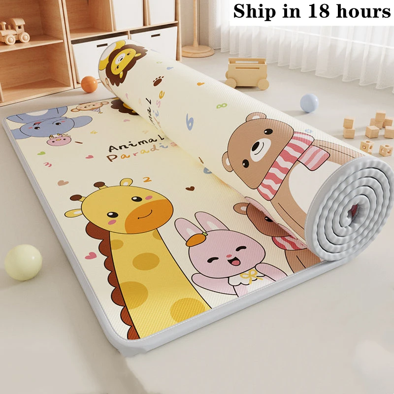 

200x180cm Cartoon Pattern Baby Play Mat PuzzleThicken Children's Mat Baby Climbing Pad Kids Rug Baby Games Mat Toys for Children