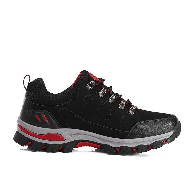 Men's Hiking Shoes Suede Leather Outdoor Shoes Wear-resistant Men Trekking Walking Hunting Tactical Sneakers for Women
