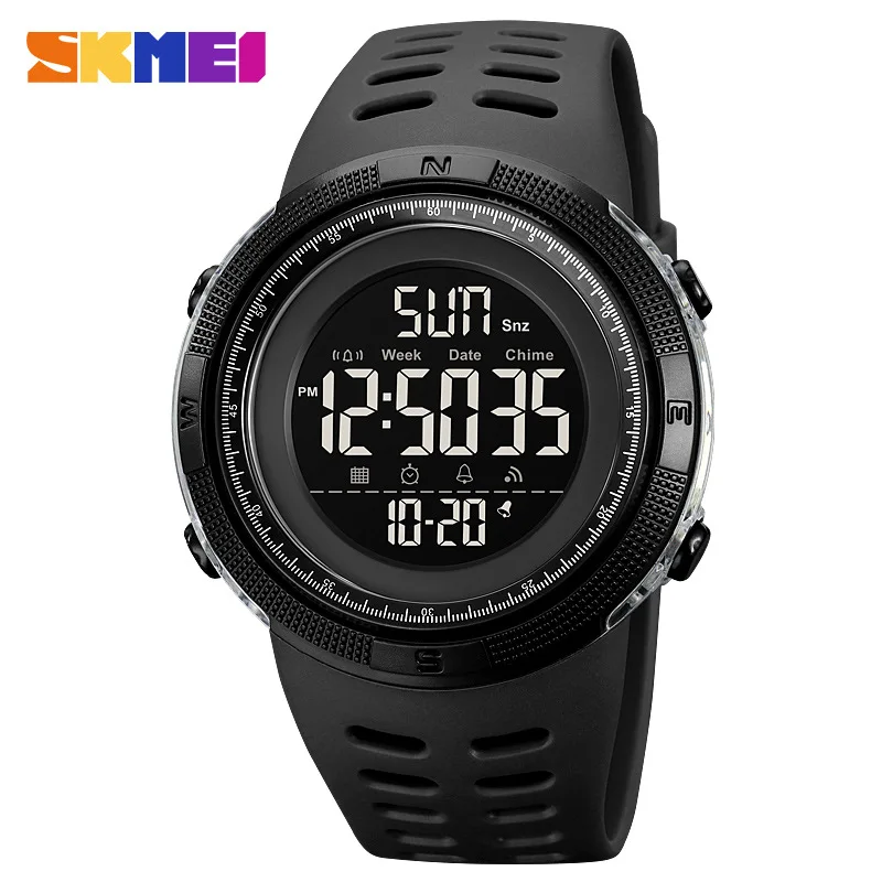 Reloj electrónico Skmei para hombre, reloj deportivo electrónico para exteriores, reloj multifunción para estudiante, reloj deportivo luminoso resistente al agua